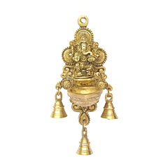 Brass Lord Ganesh Wall Hanging KBH04877
