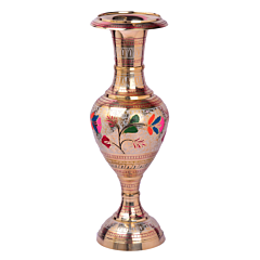 Brass Colour Design Pot Big KBH05017 