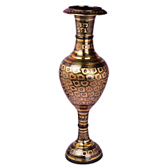 Brass Black Finish Large Flower Pot KBH05035