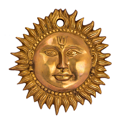 Brass Sun Wall Hanging KBH05046