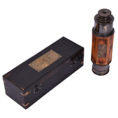 Brass Victorian Marine Telescope London 1915 KBH05098