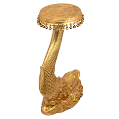Brass Dolphin Fish Table KBH05176