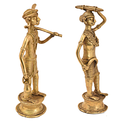 Brass bastar couple pair 12 Inch KBH05177