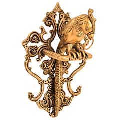 Brass Parrot Bell Wall Hanging KBH05237