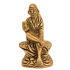 Brass Sai Baba Medium Idol KBH05286