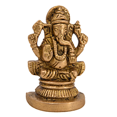 Brass Ganesh Small Idol KBH05298
