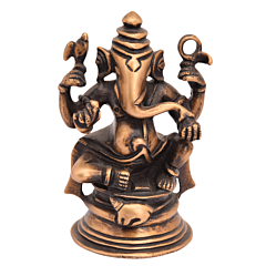 Brass Ganesh Idol KBH05324
