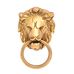 Brass Lion Door Knocker KBH05385