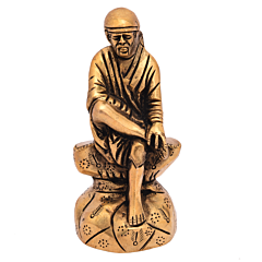 Brass Sai Baba Small Idol KBH05400