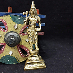 Brass Parshuram Idol KBH05568