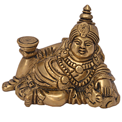 Brass Medium Lord Kuber Statue KBH05653