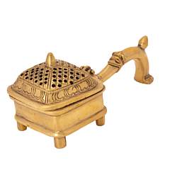 Brass Dhoop with Handle KBH05847