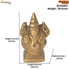 Brass Vighnaharta Ganesh KBH05872
