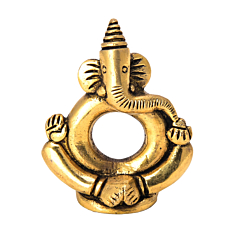 Brass Ganesh Idol KBH05926