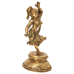 Brass Lady Statue KBH05993