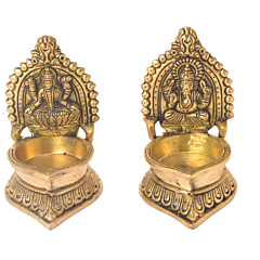 Brass Divi for Puja KBH06135