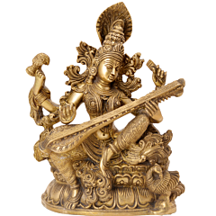 Brass Saraswati Idol KBH06188