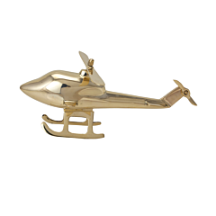 Brass Helicopter Showpiece KBH06411