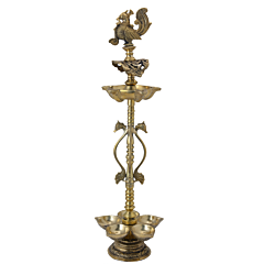 Brass Peacock Divi KBH06435