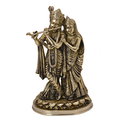 Brass Radha Krishna Statue Idol KBH06470
