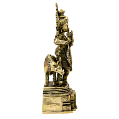 Brass Krishna Idol KBH06562