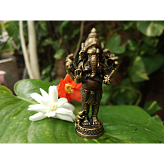 Brass Ganesha Statue Idol KBH06595