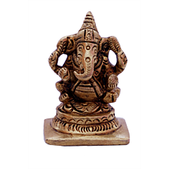 Brass Ganesha Idol KBH06839