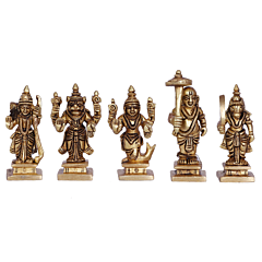 Brass Dashavtar Vishnu Idols KBH06869
