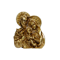 Brass Jesus Family Statue KBH06974