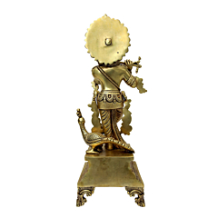 Brass Krishna Idol KBH06994