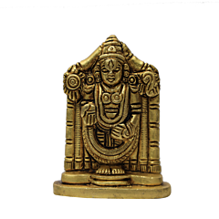 Brass Tirupati Balaji Idol  3 Inch KBH07041