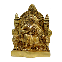 Brass Chhatrapati Shivaji Idol KBH07074