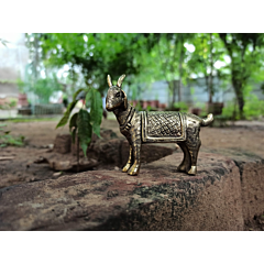 Brass Goat Statue BH07110
