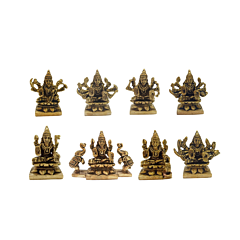 Brass Ashtalakshmi Small Idol KBH07113