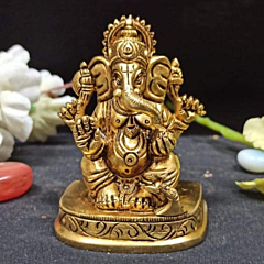 Brass Ganesh Statue BH07117