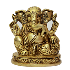 Brass Pillow Ganesha KBH07172