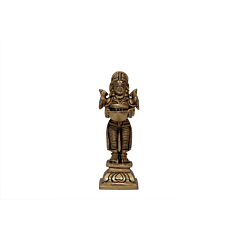 Brass Deep Lady Small Diya KBH07195