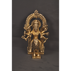 Brass Harsiddhi Maa Statue BH07283