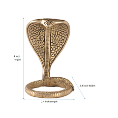 Brass Snake Statue KBH07284