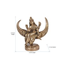 Brass Brahmani Maa Statue KBH07290