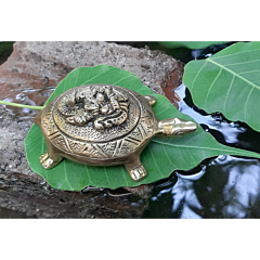 Brass Tortoise Ganesh BH07292