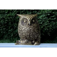 Brass Owl Figurine KBH07308