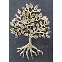 Brass Wall Hanging Small Tree KBH07327