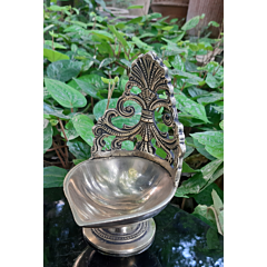 Brass Diya with Bell BH07334