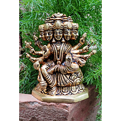 Brass Gayatri Maa Idol KBH07452