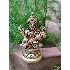 Brass Saraswati Idol KBH07453