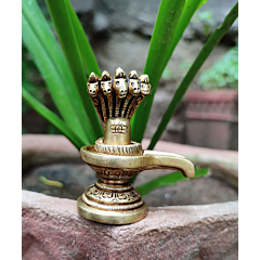 Brass Shivling Idol KBH07455