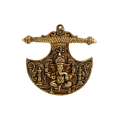 Brass Wall Hanging Ganesh Idol BH07470