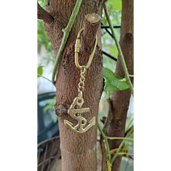 Brass Anchor Keychain KBH07484