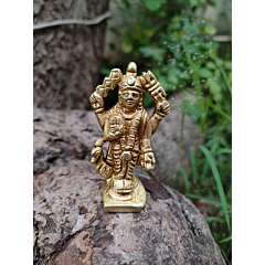 Brass Kartikeya Idol KBH07507